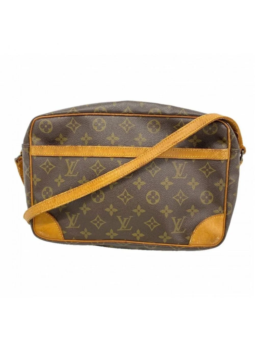 Louis Vuitton Shoulder Bag Monogram Trocadero 30 Brown